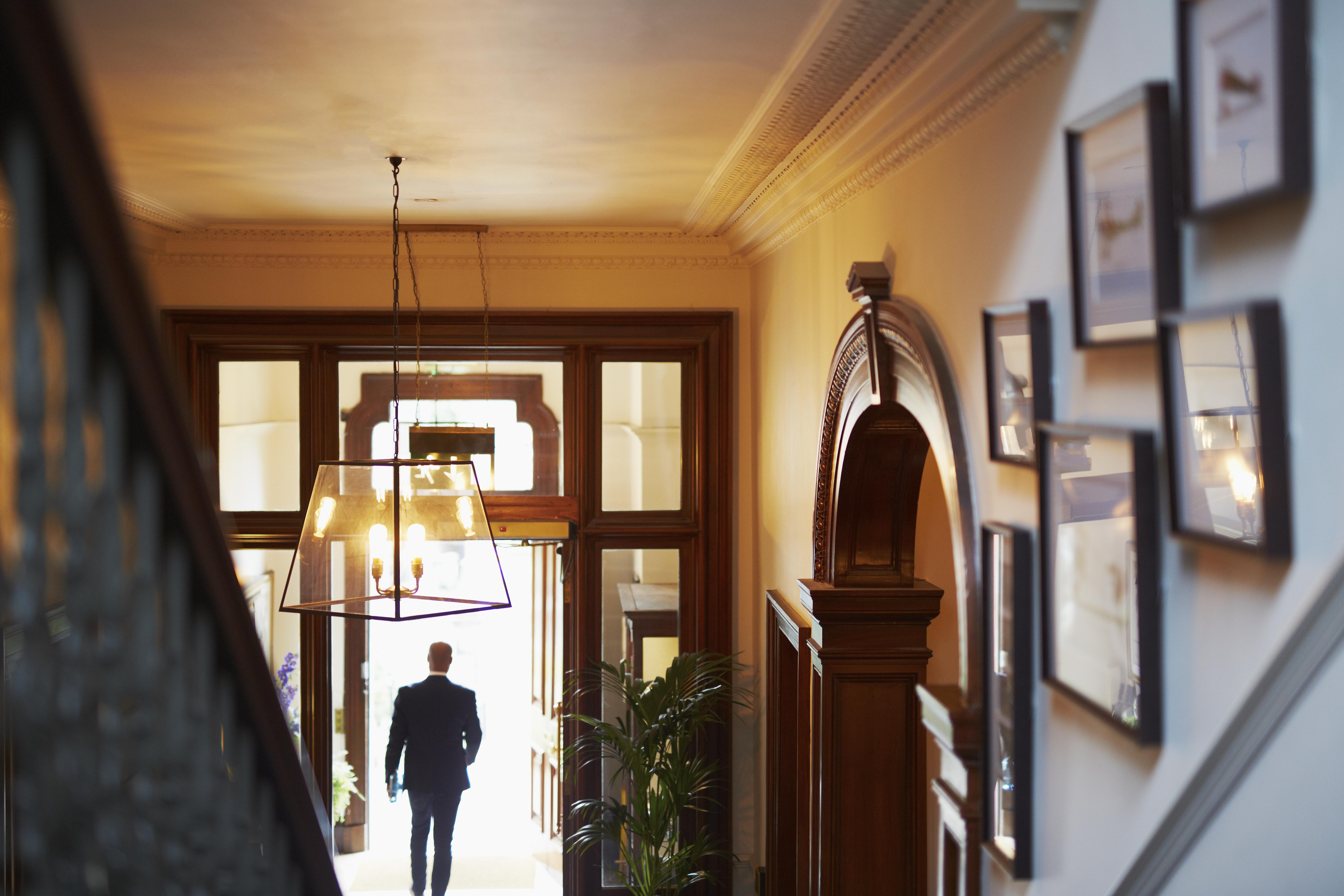 The Roseate Edinburgh - Small Luxury Hotels Of The World Edimburgo Exterior foto Entrance to the hotel